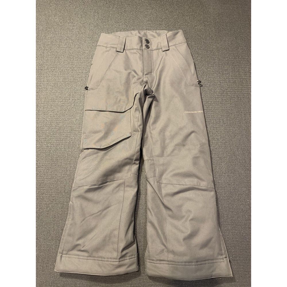 Obermeyer Teen Boys Girls Brisk Snow Pant Charcoal Gray Size 8